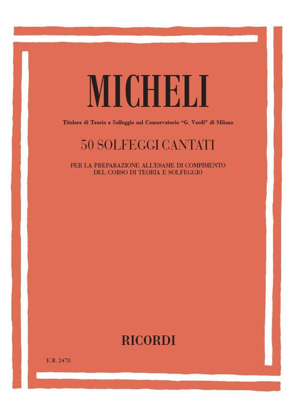 Solfeggi Cantati [50] - Del Corso Di Teoria E Solfeggio